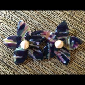 Baublebar flower earrings